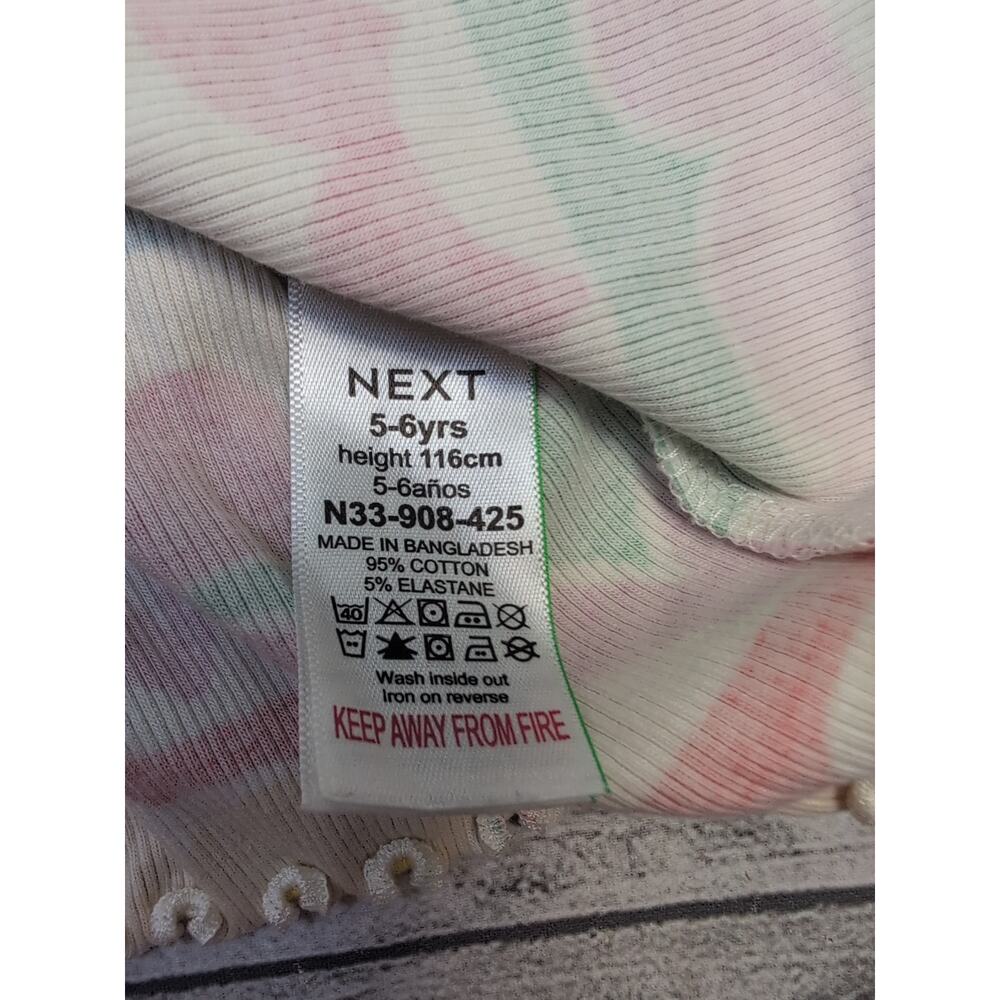 5/6 Next Colorful Ribbed Dress - Picture 6 of 6